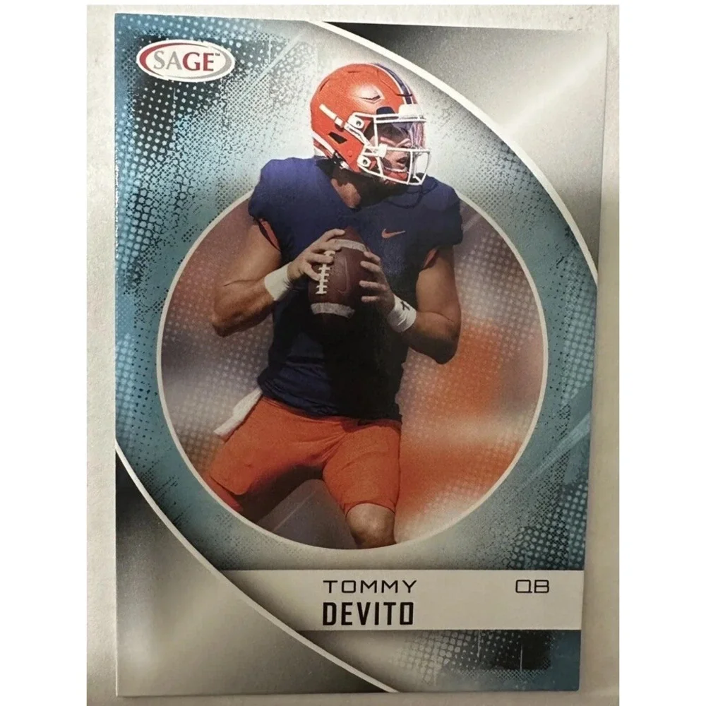 2023 Sage TOMMY‎ DEVITO Rookie Card RC, Card #72, New York Giants